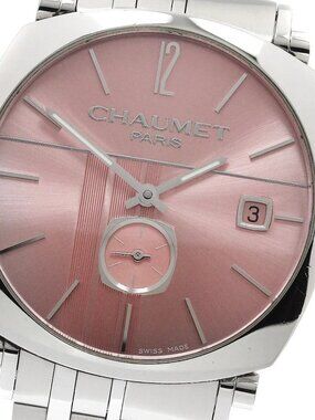 Chaumet Dandy W11670-26C Small seconds pink Dial Automatic Boy's Watch_949678